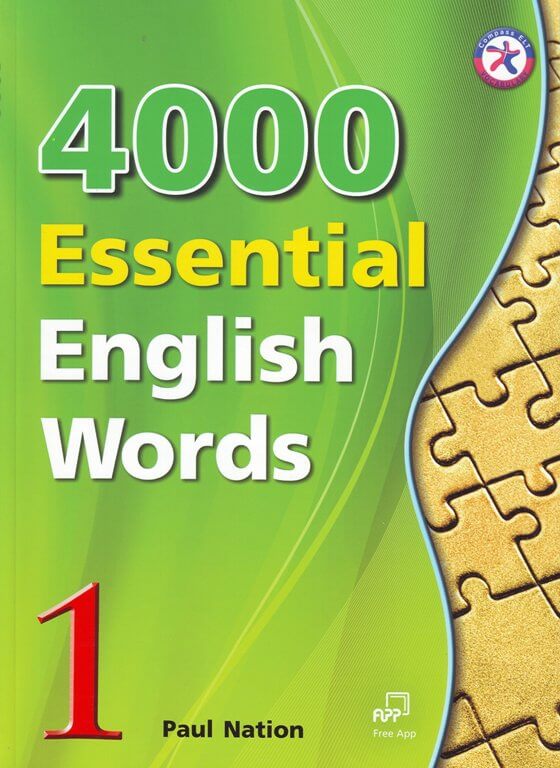 Book cover: 4000 Essential English Words, Part 1