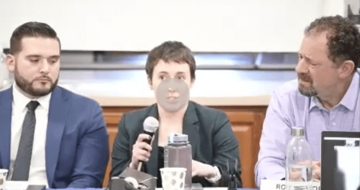 Three panelists at a workshop on asylum held in March 2024 by UIDN.