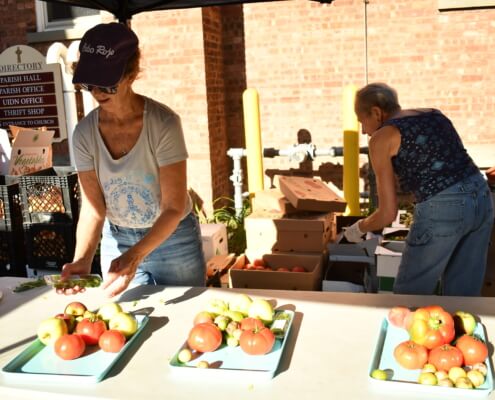 UIDN pantry volunteers.